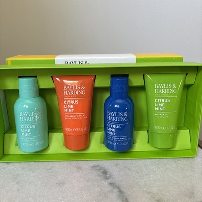 Baylis&Harding Citrus Lime Mint Refreshing Travel Essentials W/ Cooling Menthol
