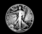 1917 S REV. # 5 WALKING LIBERTY HALF DOLLAR