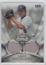 2010 Bowman Sterling USA Baseball Relics Dual Refractor Lance McCullers Jr 3k6