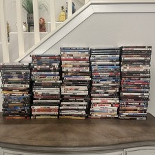 Lot of Approx. 150 Used DVDs Comedy Action Adventure Movies Variety Mix Drama