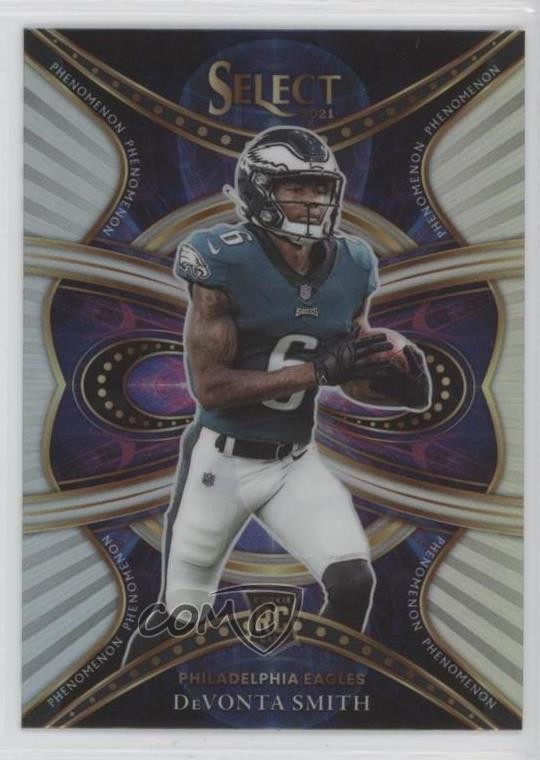 2021 Panini Select Phenomenon Silver Prizm DeVonta Smith #PHE-19 2s2
