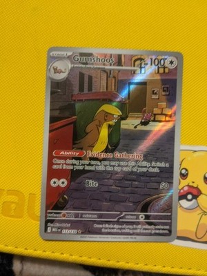 Gumshoos 153/132 MEG EN Mega Evolution Illustration Pokémon TCG