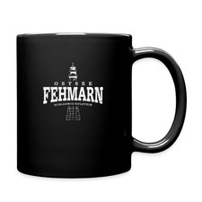 Ostsee Fehmarn Schleswig-Holstein Vintage Tasse einfarbig, One size, Schwarz