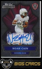 2021 Wild Card Alumination NIL #ANBC-A Noah Cain Autographs Silver Hobby