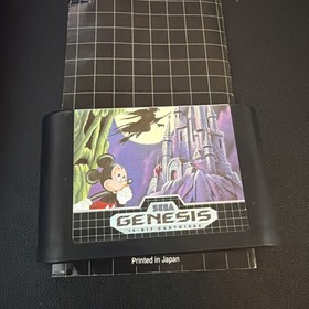 Castle of Illusion Starring Mickey Mouse (Sega Genesis, 1990) Cib Complete