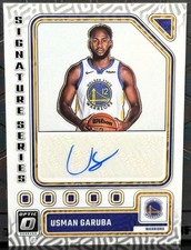 2023-24 Donruss Optic Signature Series #SS-GAU Usman Garuba -Golden State Auto