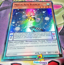 🇮🇹 YU GI OH MAGA ALA BIANCA – PEVO IT005 ULTRA RARA – ITA 🇮🇹