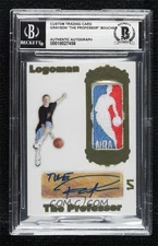 The Professor Grayson Boucher Autograph Signed Auto Logoman Custom 1/1  BAS