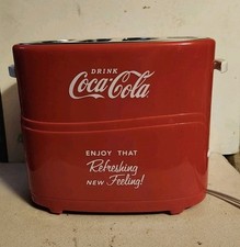 Ancienne cuisinière à hot dogs pop up Coca-Cola et grille pain