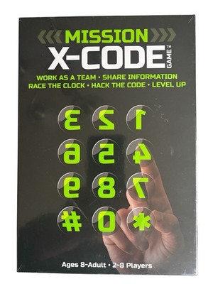 Mission X-Code Game Work Asa Team Share Information Race The Clock Hack The Code