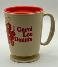 Vintage Carol Lee Donuts Travel Cup Mug Trip ...