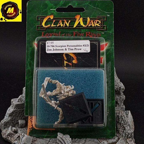 Scorpion Personalities #2 (x2) (10-706) (NIB) - #162434 - Clan War