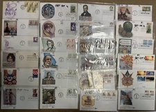 GILLCRAFT CACHETS BIG COLLECTION 223 DIFF FDCs SLEEVED & ID'd $615 MARKED RETAIL