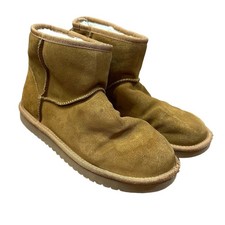 Koolaburra UGG Koola Mini II Chestnut Suede Boots 1114851 Women's Size 7 Brown