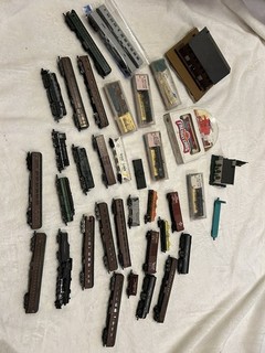Lot Of 35 Plus Houses Vintage Trains N Scale