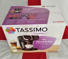 Bosch Tassimo My Way 2 • Pod Coffee Machine • Black • TAS6502GB • NEW & SEALED