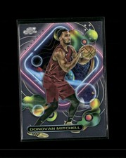 2023-24 Topps Chrome Cosmic #25 Donovan Mitchell Cleveland Cavaliers