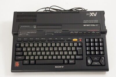 MSX2+ SONY HB-F1XV Personal Computer Boxed Tested -FDD Not MSX2+ SONY HB-F1XV Personal Computer Boxed Tested -FDD Not