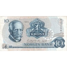 Norwegen, 10 Kroner, SS
