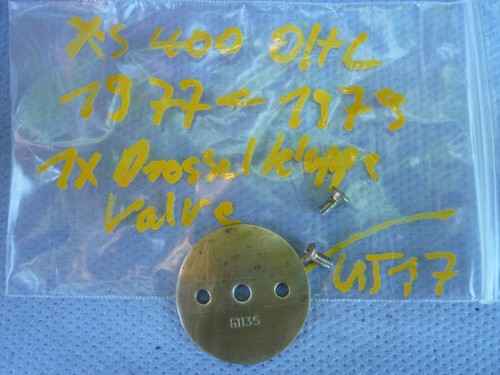 Yamaha  XS 400 OHC 1977-1979  Drossel Klappe Throttle Valve Vergaser Carburetor