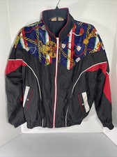 Vtg Rock Creek Casuals 80s 90s Womens Windbreaker Track Shell Jacket Size Large