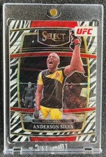 2022 Panini Select UFC - Anderson Silva- Zebra Case Hit -  1ST EDITION 🕷 !!!!!