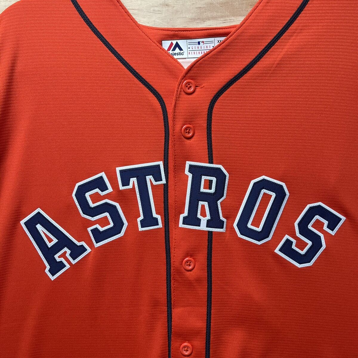 New Houston Astros Alex Bregman Jersey. Postseason. Majestic New Houston Astros Alex Bregman Jersey. Postseason. Majestic
