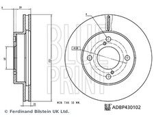 Disque de frein Suzuki IGNIS