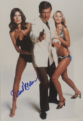 MAUD ADAMS signiert BOND Hollywood Foto orig. Unterschrift Autogramm signed (2)