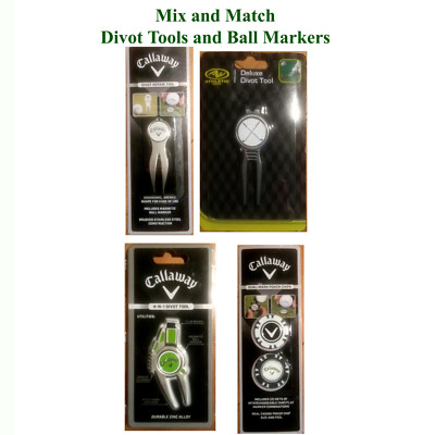 Callaway Golf Accessories Mix and Match Divot Tools and Ball Markers | eBay