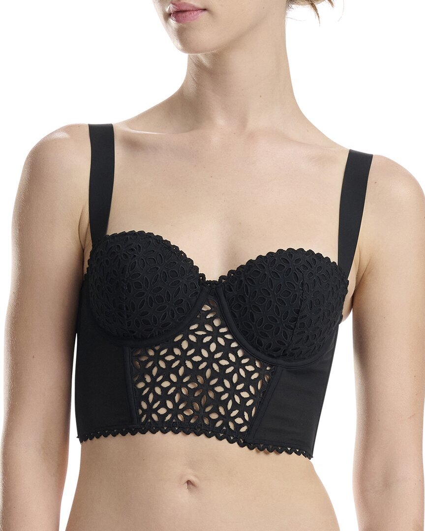 Wolford Long Line Bustier Top Womens  75A/34A