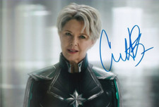 ANNETTE BENING signed Autogramm 20x30cm CAPTAIN MARVEL in Person autograph COA