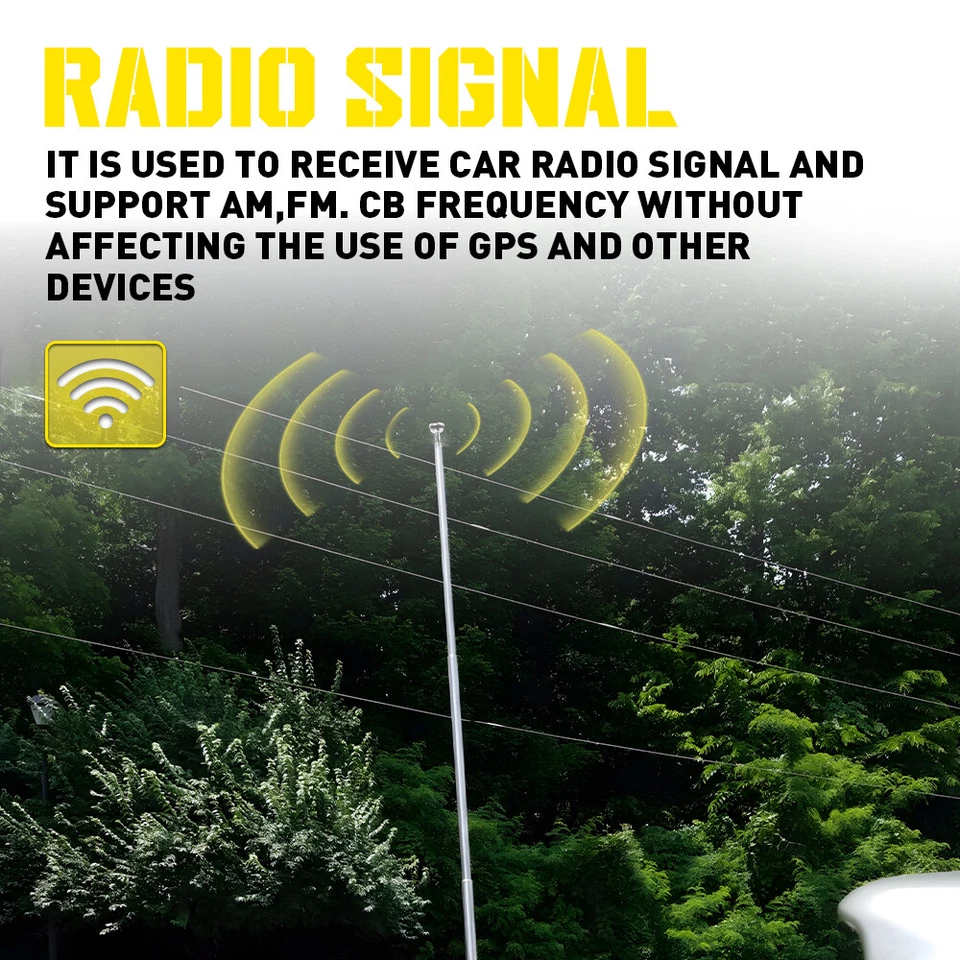Se adapta a Lexus RX300 1999-03 Cable de repuesto de mástil de antena de alimentación 86337-0W030 M Foto 3 de 4