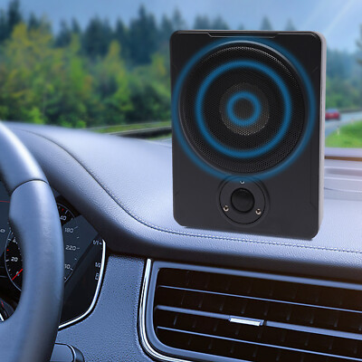 600w 8 Zoll Car Auto Under-seat Active Subwoofer Aktiv Bassbox Mit Kabelset 12v