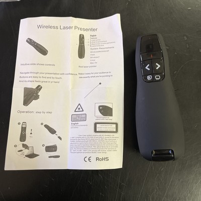 Wireless Laser Presenter Class 2 Laser