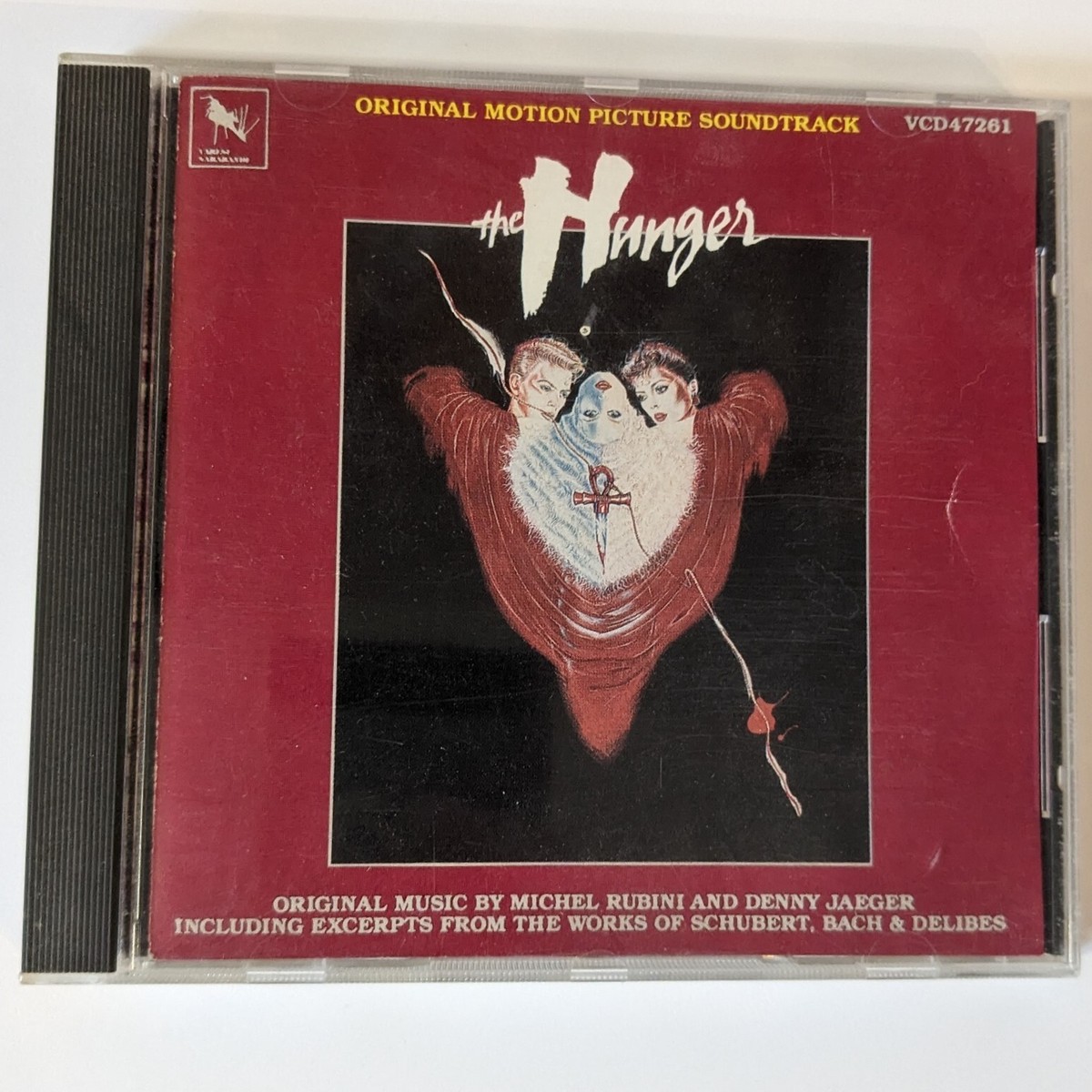 The Hunger Soundtrack CD Vintage 1983 Erotic Horror David Bowie