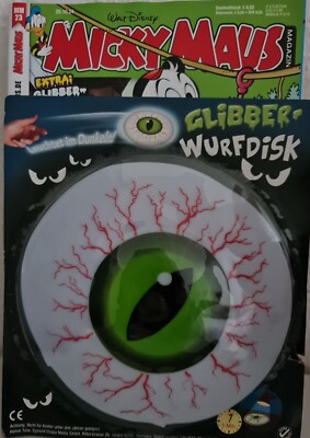 Micky Maus Magazin Nr. 2024/23 mit Glibber-Wurfdisk