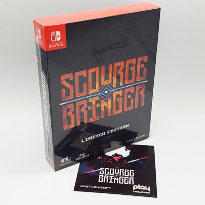 SCOURGEBRINGER Limited Edition Nintendo Switch Asian Game In EN-FR-DE-ES.. NEW P