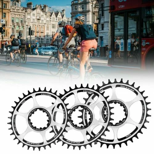 Platos y coronas negras para bicicletas