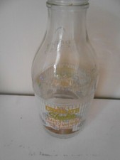 Milk Bottle Dairy Crest Advertising (Chocolate Shake)