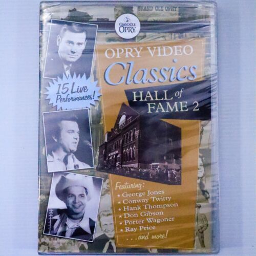 NEW OPRY Video Classics : Hall Of Fame 2 (DVD, 2009) Music Video Collection Film - Picture 1 of 4