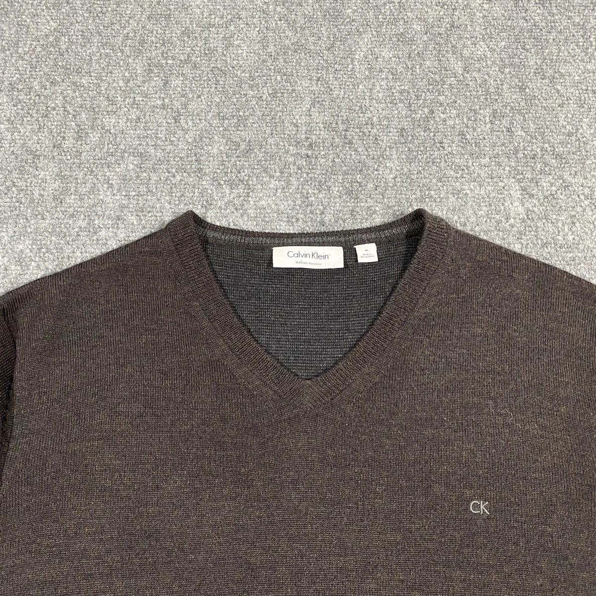 Calvin klein italian 2025 merino sweater