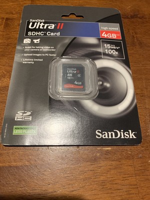 Sandisk Ultra ii sdhc 4gb w/micromate USB 2.0 bundle (sdsdrh-4096-901) (619659029005)