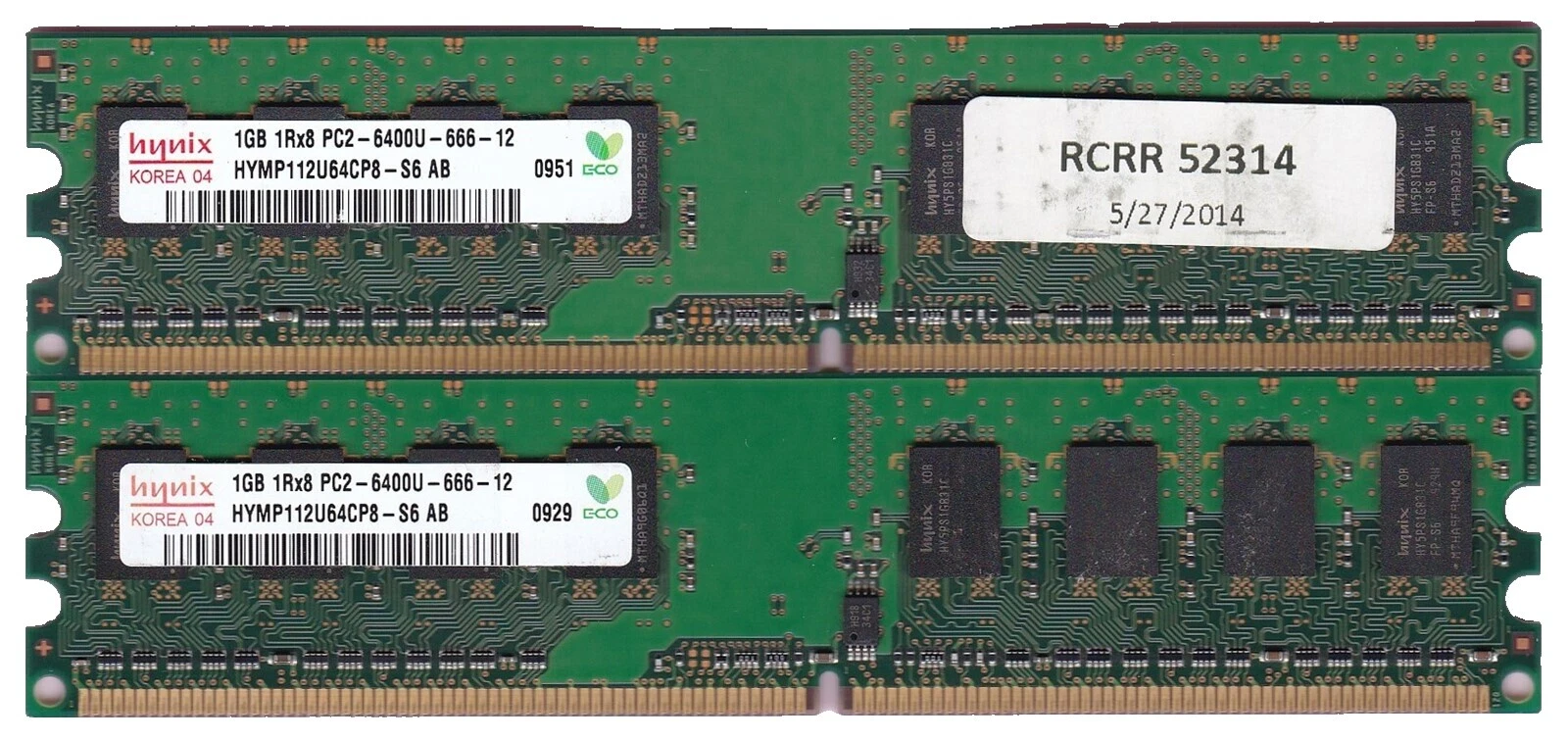 SDRAM DDR2 de 1 GB Hynix Computer Memory (RAM)