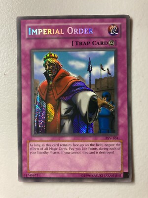 Yu Gi Oh! Imperial Order PSV-104 Secret Rare Unlimited Edition NM/M | eBay