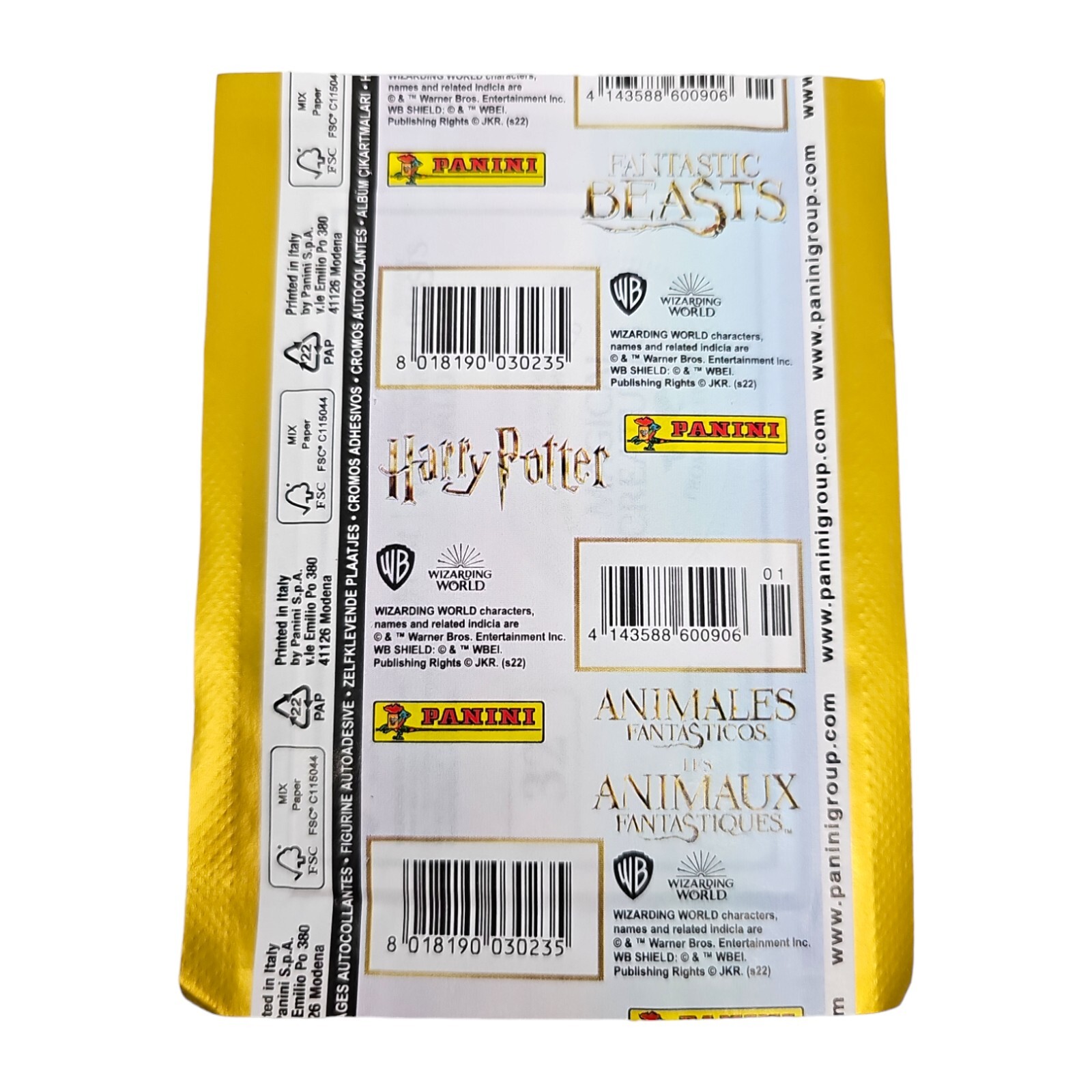 Thumbnail - Panini Harry Potter - Phantastische Tierwesen Sticker Display 24 Tüten