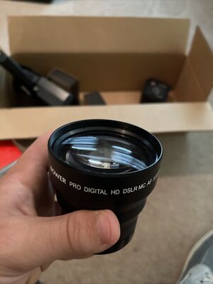 Bower Pro Digital HD DSLR MC AF 3.5x 58mm Telephoto - Japan Optics