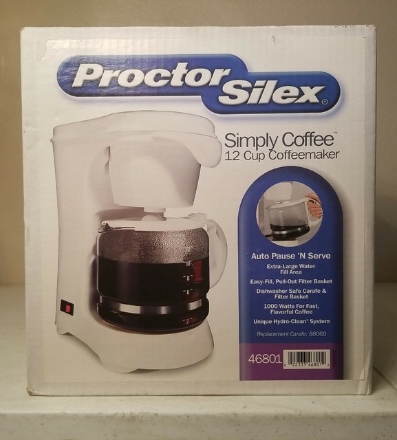 Vtg Replacement White 12cup Carafe for Proctor Silex A21 Coffee Maker