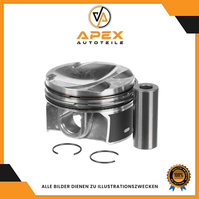 FITS JUKE, PULSAR SCHRÄGHECK 1.2 DIG-T, HRA2D DIESELMOTOR KOLBEN MIT RINGEN