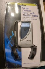 NEW GFM Portable Stereo Cassette Player AM/FM Radio Model RP-306 w/Headphones